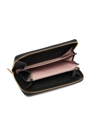 PORTAFOGLIO LIU JO  DONNA ECS XL ZIP AROUND BLACK 19.5X10X2CM AF5170 E0538 22222