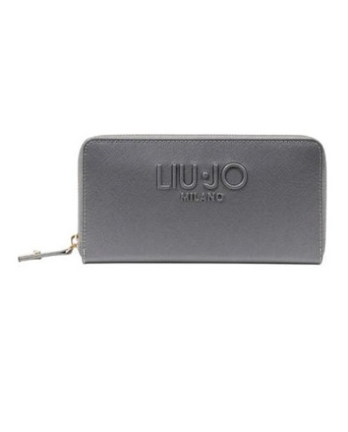 PORTAFOGLIO LIU JO  DONNA ECS XL ZIP AROUND  ANTRACITE 19x10x2.5CM AF5170 E0087 00071