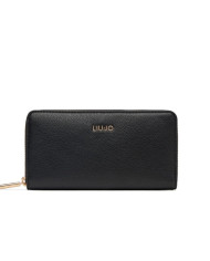 PORTAFOGLIO LIU JO DONNA WALLET NERO 19X2X10CM AA5155 E0058 22222