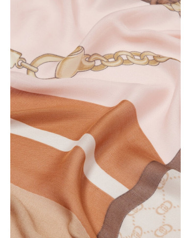 FOULARD LIU JO DONNA  FOULARD MANHATTAN 120X120 NATURALE 2A5053 T0300 00005