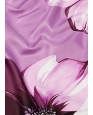 FOULARD LIU JO DONNA STOLA SANGRIA FLOREALE 90X90CM 2A5027 T0300 00949