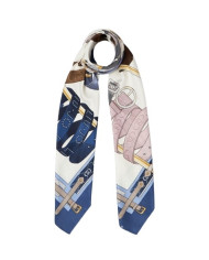 FOULARD LIU JO DONNA STOLA MIX OF BELTS BLUE 120x120CM 2A5028 T0300 93953