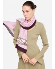 FOULARD LIU JO DONNA ECS STOLA DOUBLE STRAP FRAGRANT LILLAC 70X180 2F5079 T0300 43204