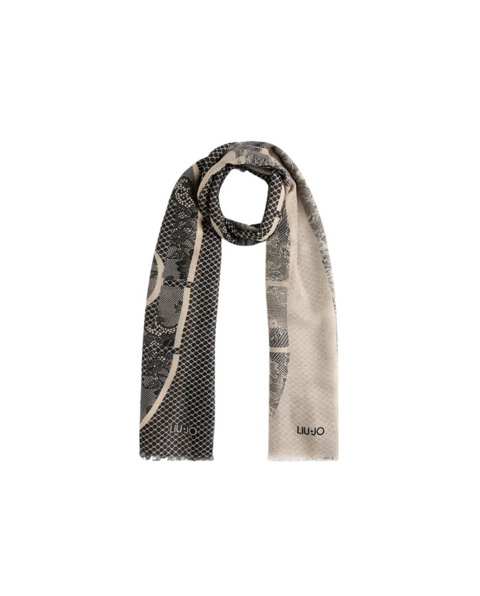 FOULARD LIU JO DONNA  ECS STOLA LACE BEIGE 70X180 2F5068 T0300 00365