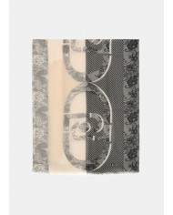 FOULARD LIU JO DONNA  ECS STOLA LACE BEIGE 70X180 2F5068 T0300 00365