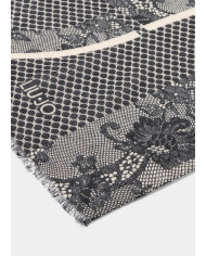 FOULARD LIU JO DONNA  ECS STOLA LACE BEIGE 70X180 2F5068 T0300 00365