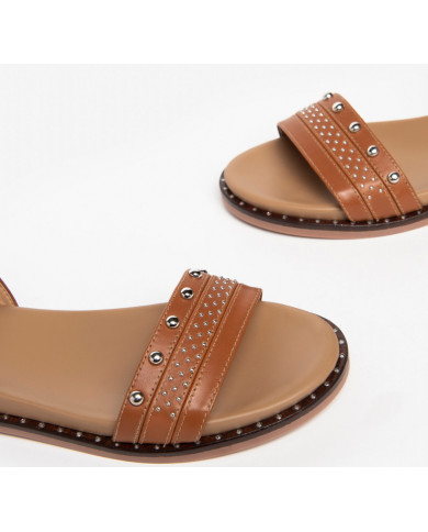 SANDALO NEROGIARDINI DONNA ARMENIA COGNAC TR TEULADA COGNAC E307620D/329