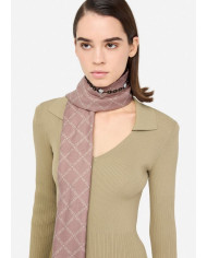 FOULARD LIU JO DONNA ECS STOLA PEARLS ANIMAL 70X180  2F5081 T0300 00005