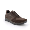 SNEAKERS ENVAL SOFT UOMO IN PELLE CAFFE' LACCI+ZIP 6720711