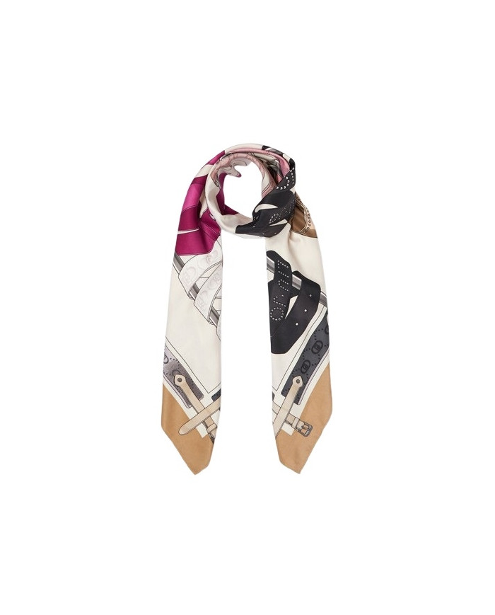 FOULARD LIU JO DONNA STOLA MIX OF BELTS 120x120CM 2A5028 T0300 00005