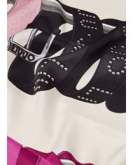 FOULARD LIU JO DONNA STOLA MIX OF BELTS 120x120CM 2A5028 T0300 00005