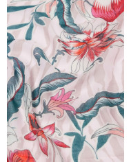 FOULARD  LIU JO DONNA STOLA SANGRIA ANIMALIER FLOREALE 90X180CM 2A5030 T0300 00949