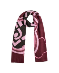 FOULARD  LIU JO DONNA STOLA PORTALOGO RED WINE 70X180 2F5082 T0300 91726