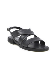 SANDALO BASSO RAQUEL PEREZ DONNA NAPA NEGRO PISO DUQUESA ADESSO 03 17570
