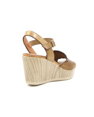 SANDALO CON ZEPPA RAQUEL PEREZ DONNA LOBBY 02 TOSTADO 17158