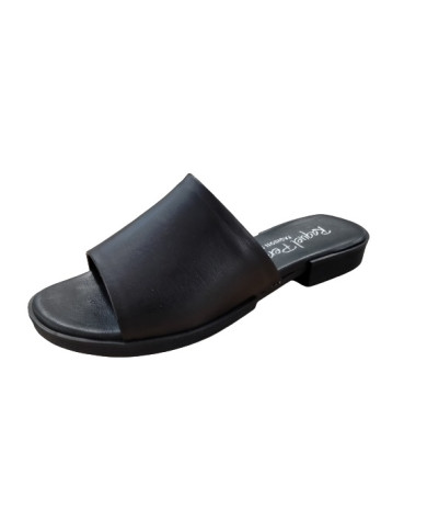 CIABATTA RAQUEL PEREZ DONNA ADDIO 03  NAPA NEGRO17566