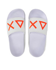 CIABATTE SUN68 DONNA SLIPPERS LOGO BIANCO X34203 01 