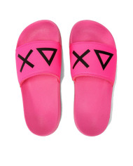 CIABATTE SUN68 DONNA SLIPPERS LOGO FUXIA FLUO X34203 62