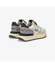 SNEAKERS SUN68 DONNA FOOTWEAR ADULT BIG STARGIRL BAG SILVER BIANCO Z44219 01