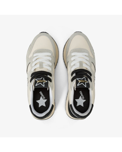SNEAKERS SUN68 DONNA FOOTWEAR ADULT BIG STARGIRL BAG SILVER BIANCO Z44219 01