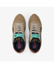 SNEAKERS UOMO SUN68 FOOTWEAR JAKI BICOLOR BEIGE SCURO Z44114 77
