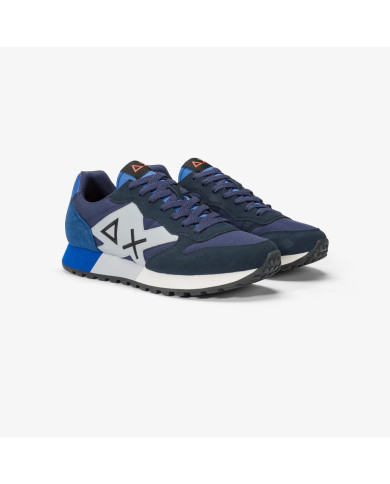 SNEAKERS UOMO SUN68 FOOTWEAR JAKI SOLID NAVY BLUE Z44113 07