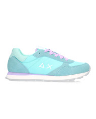 SNEAKERS SUN68 BAMBINA GIRL'S ALLY SOLID NYLON (TEEN) ACQUA TG. 35-37 Z34401T 94/A 