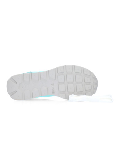 SNEAKERS SUN68 BAMBINA GIRL'S ALLY SOLID NYLON (TEEN) ACQUA TG. 35-37 Z34401T 94/A 
