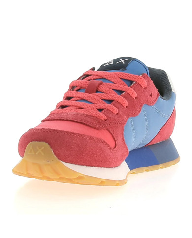 SNEAKERS SUN68 BAMBINO BOY'S JAKI BICOLOR (TEEN) LAMPONE/AVIO TG.35-37 Z34312T 9256/A