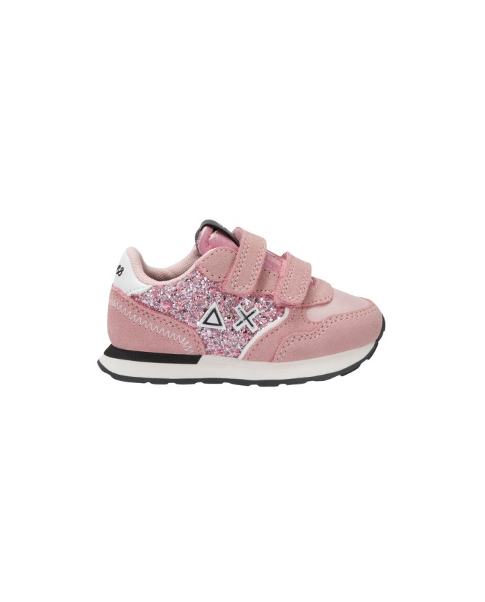 SUN68 FOOTWEAR KID GIRL'S ALLY BIG GLITTER (BABY) ROSA