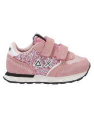 SUN68 FOOTWEAR KID GIRL'S ALLY BIG GLITTER (BABY) ROSA