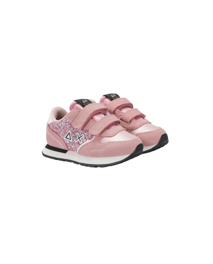 SUN68 FOOTWEAR KID GIRL'S ALLY BIG GLITTER (BABY) ROSA