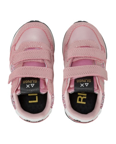 SUN68 FOOTWEAR KID GIRL'S ALLY BIG GLITTER (BABY) ROSA