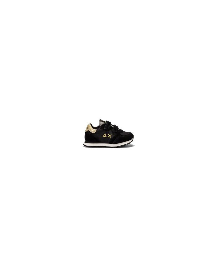 SNEAKERS SUN68 PRIMI PASSI BAMBINA KIDS GIRL'S ALLY SOLID BLACK Z43402B 11/A TG:24/26