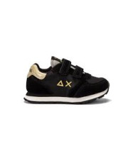 SNEAKERS SUN68 PRIMI PASSI BAMBINA KIDS GIRL'S ALLY SOLID BLACK Z43402B 11/A TG:24/26