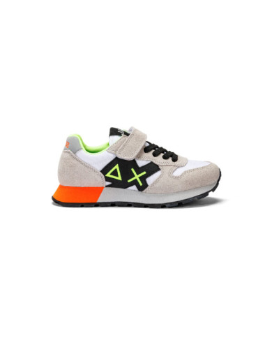 SNEAKERS SUN68 BAMBINO BOY'S JAKI FLUO BIANCO tg.33-34 Z34313K 01/b