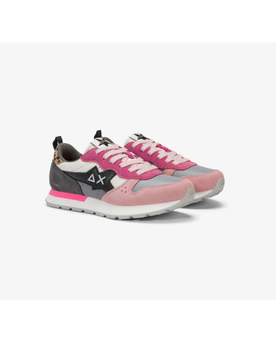 SNEAKERS SUN68 BAMBINA FOOTWEAR KID GIRL'S STARGIRL MULTICOLOR (TEEN) GRIGIO MEDIO Z44409T 34