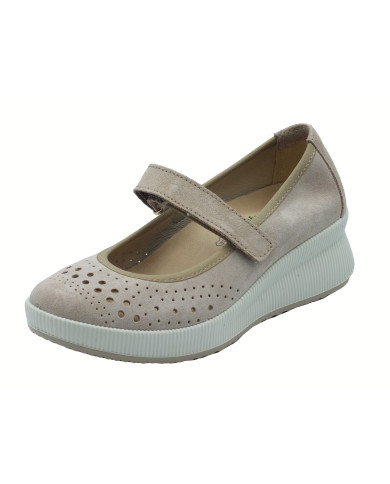 BALLERINA ENVAL SOFT DONNA SCAM.SUPER10/12 VISONE 7769022  