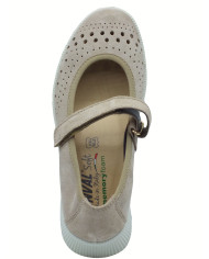 BALLERINA ENVAL SOFT DONNA SCAM.SUPER10/12 VISONE 7769022  