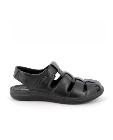 SANDALO ENVAL SOFT UOMO NAPPA SOFT NERO 7734700