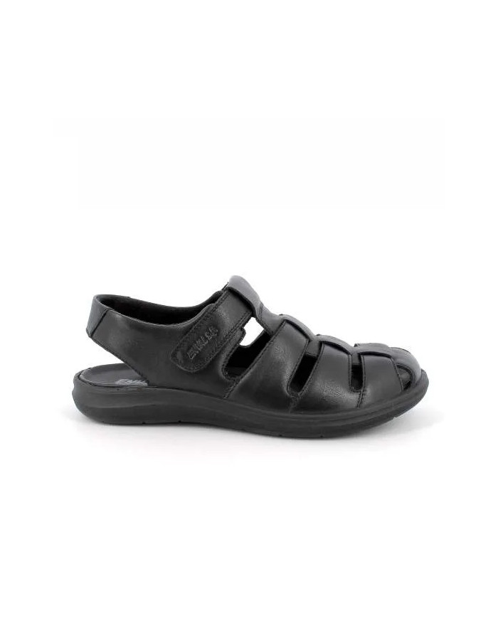 SANDALO ENVAL SOFT UOMO NAPPA SOFT NERO 7734700