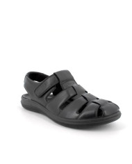 SANDALO ENVAL SOFT UOMO NAPPA SOFT NERO 7734700