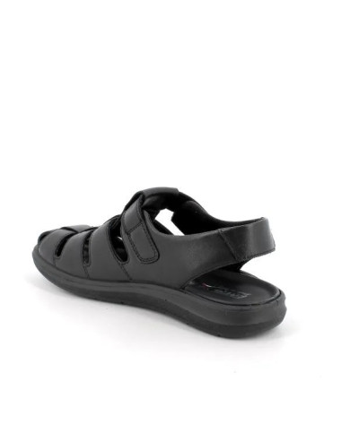 SANDALO ENVAL SOFT UOMO NAPPA SOFT NERO 7734700