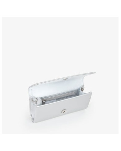POCHETTE MARIO VALENTINO DONNA SOFIE ARGENTO 11X24X5CM VBS90717 ARGENTO