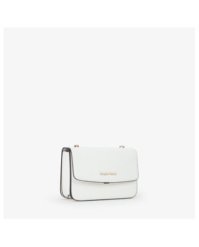 BORSA A SPALLA MARIO VALENTINO DONNA FLAP BAG FLAP RE BIANCO 15.5X23X8CM VBS8ZT09 BIANCO