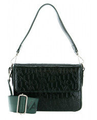 BORSA MARIO VALENTINO WET FLAP GREEN 22X16X5CM VBS7ED05 VERDE