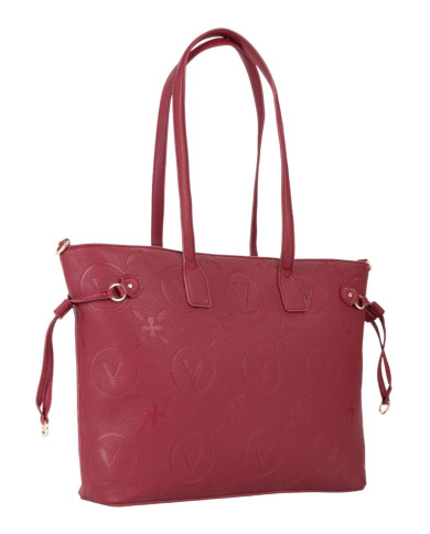 BORSA MARIO VALENTINO SINTETICA DONNA-SAMBA 36X27X10CM REVBS8ZG01 ROSSOSCURO