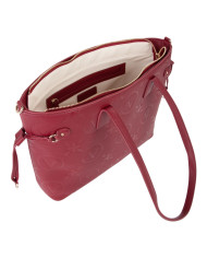 BORSA MARIO VALENTINO SINTETICA DONNA-SAMBA 36X27X10CM REVBS8ZG01 ROSSOSCURO