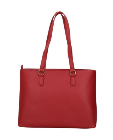 BORSA MARIO VALENTINO DONNA-NEVER 28X38X14CM VBS8GL04 ROSSO SCURO