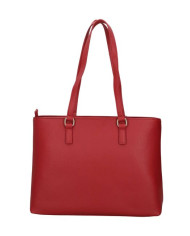 BORSA MARIO VALENTINO DONNA-NEVER 28X38X14CM VBS8GL04 ROSSO SCURO